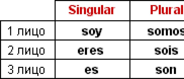 Изменение испанских прилагательных по родам и числам