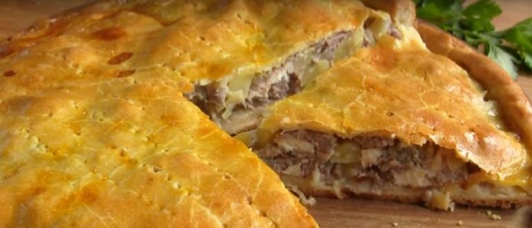 Пироги с мясом в духовке — простые рецепты приготовления вкусных домашних пирогов